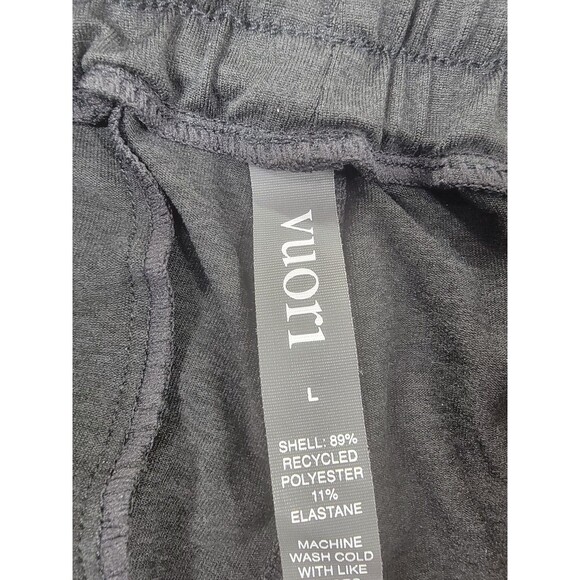Vuori Jogger Pants Womens Large Charcoal Gray Performance Stretch Drawstring - Picture 9 of 15
